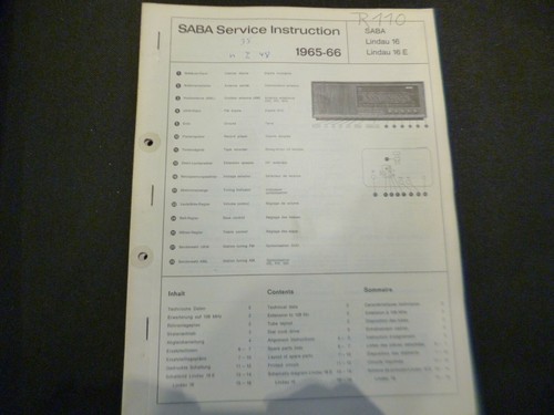 Original service manual - original,