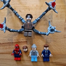 Minifiguren aus LEGO SET 76321  Spider Man Vs. Doc Ock (Ohne U-Bahn-Waggon)