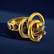 Vintage 1972 Norman Teufel 18k