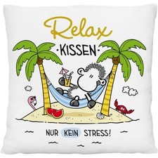 KISSEN PLÜSCHKISSEN RELAX KISSEN VON SHEEPWORLD NEU