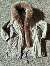 DUNO Mantel Weste hellgrau