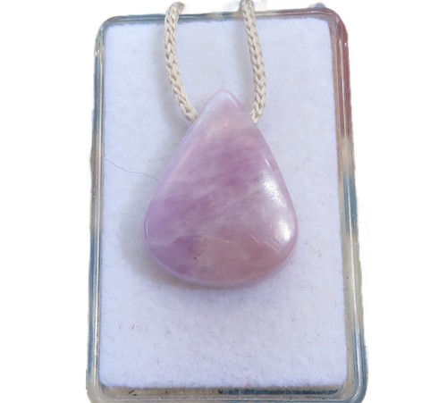 Kunzit cabochon anhänger - kunzit,
