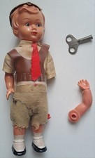Puppe Figur Junge Tracht aufziehbar Vintage 50er/60er Bayern, Österreich,Tirol,
