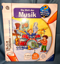 "Die Welt der Musik" BUCH für das TIPTOI Computer Lernsystem - RAVENSBURGER 2010