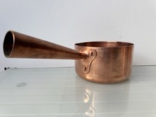 Mauviel 1830 Kasserolle Kupfer Zuckertopf Kupfergriff 16cm/9cm/1,8L