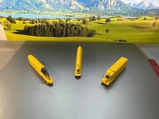 3 x Colany Zukunftsfahrzeuge in extra DHL Farben und Beschriftung 1:87 HO