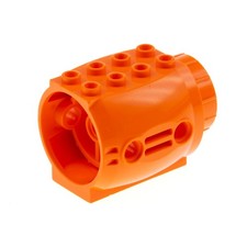 1x Lego Engine 5x4x3 Orange