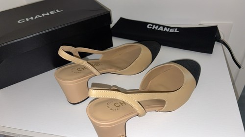 Chanel absatzschuhe slingbacks - chanel,