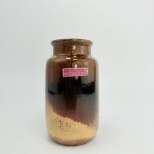 Scheurich Fat Lava Keramik Vase 237-15 West Germany Pottery H 15cm 70er Jahre