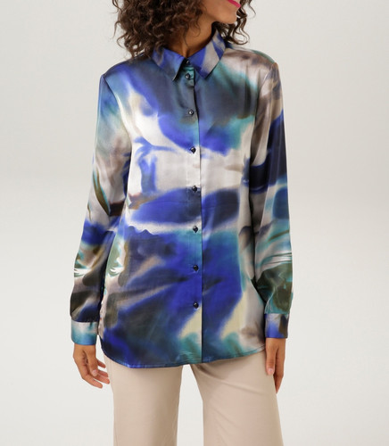 Aniston damen bluse - aniston,