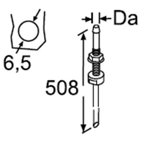 Tankentnehmer universal 5mm - universal, da
