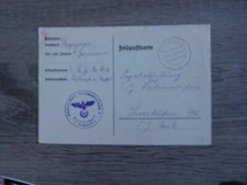 Feldpost Briefstempel Panzerjäger Ersatzabteilung 4   24.6.1940 Kulmsee Chelmza