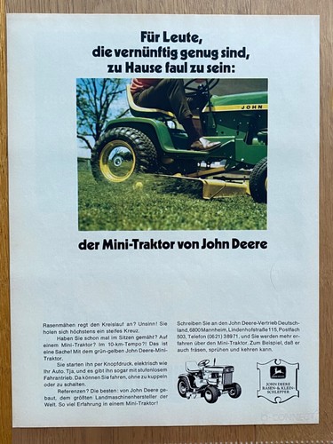 John deere mini traktor - mini,
