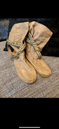 Mokassins beige hippie look - 39,