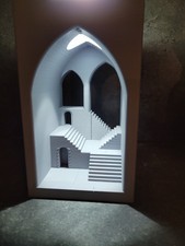 Deko Buchstütze Diorama 3 D