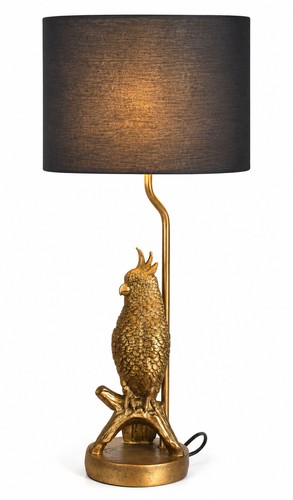 Papageien lampe gold - papageien,
