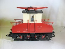 LGB 2032 - AEG E-Lok 'E1' rot-beige in gelber OVP Spur G Analog (6)