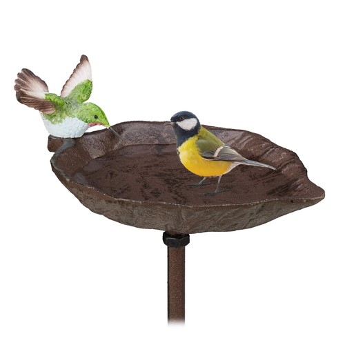 Vogeltränke gusseisen mit - vogeltränke,
