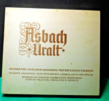 Alte Dose Holzkiste "Asbach