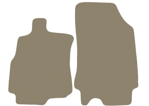 Basic front fußmatten - basic, beige
