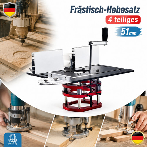 Frästisch hubvorrichtung - frästisch,
