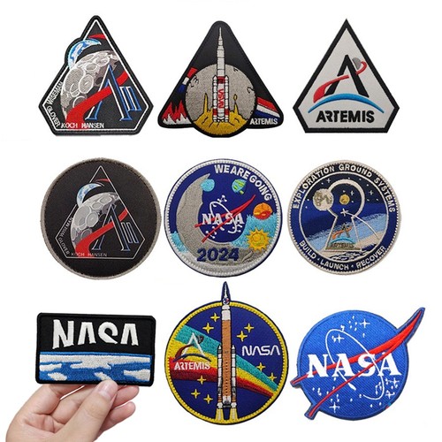 Artemis mission stickerei - artemis,