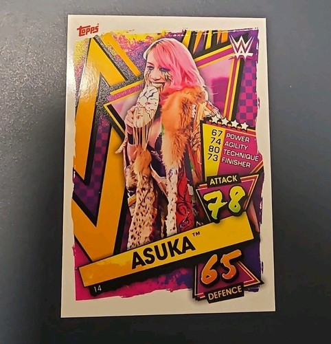 Wwe karte asuka topps - wwe,