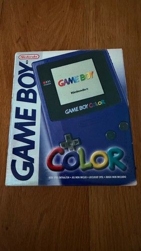 Nintendo gameboy color lila - nintendo,
