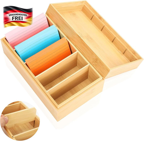 Karteikarten box - a7,