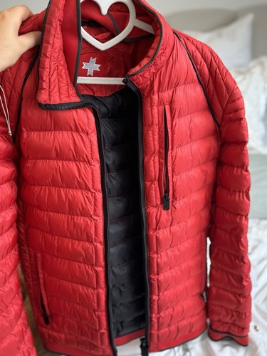 Wellensteyn rote pufferjacke - pufferjacke,