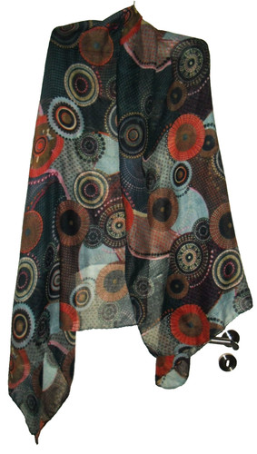 Mandala motiv tuch boho - mandala,