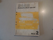 Werkstatthandbuch Motor Saab 900 1981 bis 1982 Reparaturanleitung