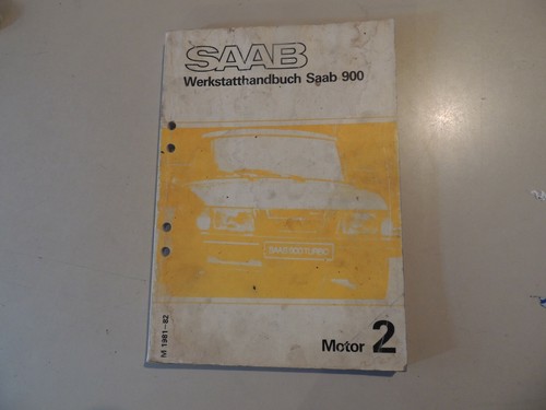 Werkstatthandbuch motor saab - werkstatthandbuch,