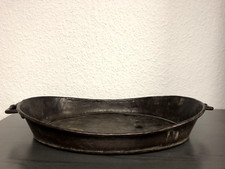 Blumenschale Pflanzschale Metall Vintage Shabby Look