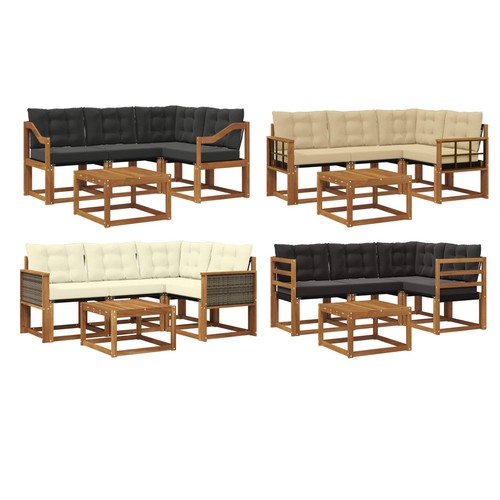 Pcs outdoor sofagarnitur mit - 5, outdoor-sofagarnitur