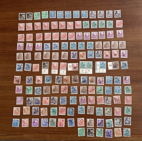 130 ddr briefmarken - ddr,