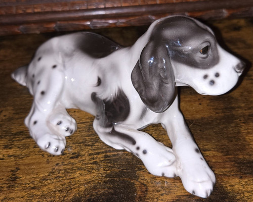 Vintage springer spaniel figur - springer,