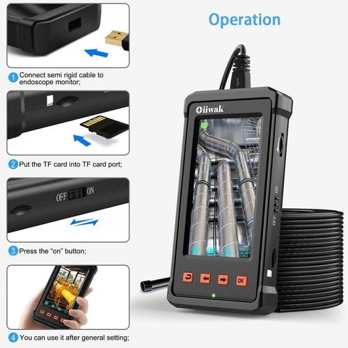 Oiiwak ip68 0mm rohrkamera - 8.0mm,