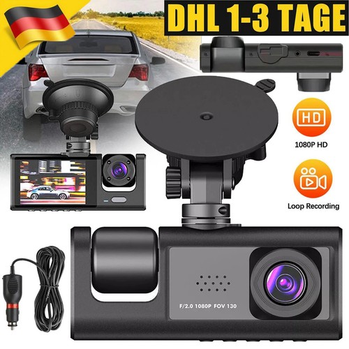Dual auto dashcam nachtsicht - auto,