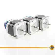 DE FREE !3PC Nema23Schrittmotor 0.9Nm=127oz 51mm 2A 6.35mmφ CNC 23HS5420