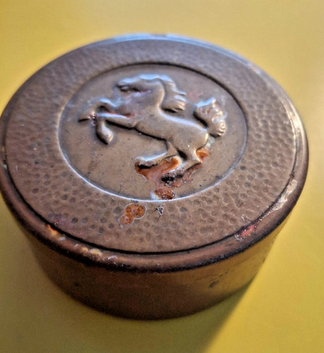 Alte vintage metalldose - alte,