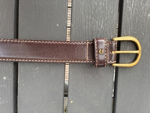 Aigner leder damen gürtel - leder,