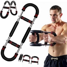 3 Stufen Twister Armtrainer Brusttraining, Power Twister Bar, 30-50 Muskelaufbau