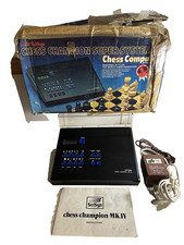 SciSys Chess Champion MK IV Super System Schachcomputer Vintage ULTRA RARE 1981