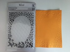 A5 Vögel Rahmen Prägefolder