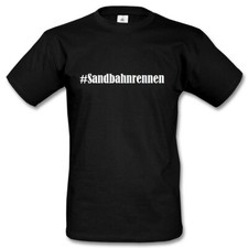 T-Shirt #Sandbahnrennen