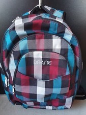 Dakine Rucksack Prom 25 l Schulranzen blau rot schwarz weiß Karo Tasche kariert