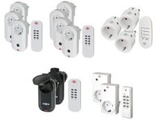 Funksteckdosen mit Fernbedienung 2er 3er 4er SET bis 25m IP20 IP44 Brennenstuhl