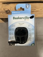 Baskerville Ultra Maulkorb Kunststoff Größe 3 Schwarz