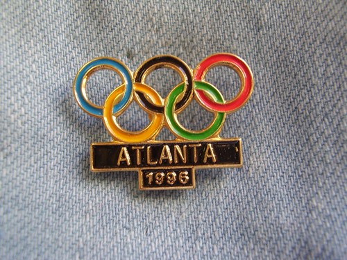 Pin atlanta 1996 - atlanta,